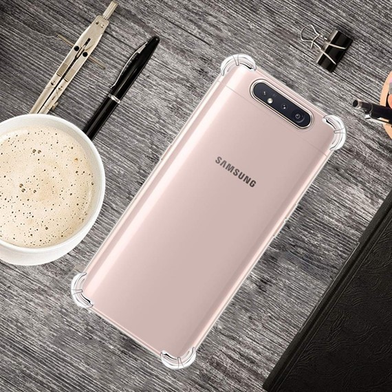 Samsung Galaxy A80 CaseUp Titan Crystal Şeffaf Kılıf 5